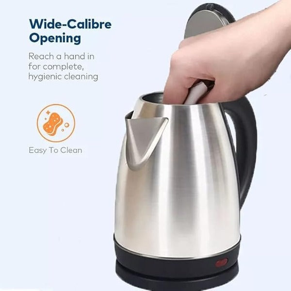 Automatic Electric Kettle 2.0L | Stainless Steel Hot Water Boiler With Auto Shut-Off | LED Display & Temperature Control (1000W, 220V)