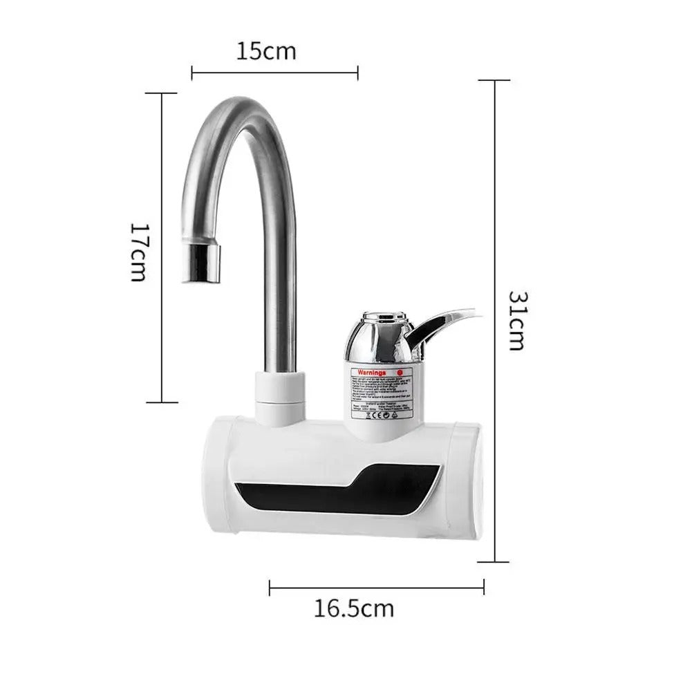 Electric Kitchen Instant Water Heater Tap | Instant Hot Water Faucet | Fast Heating Tankless Faucet